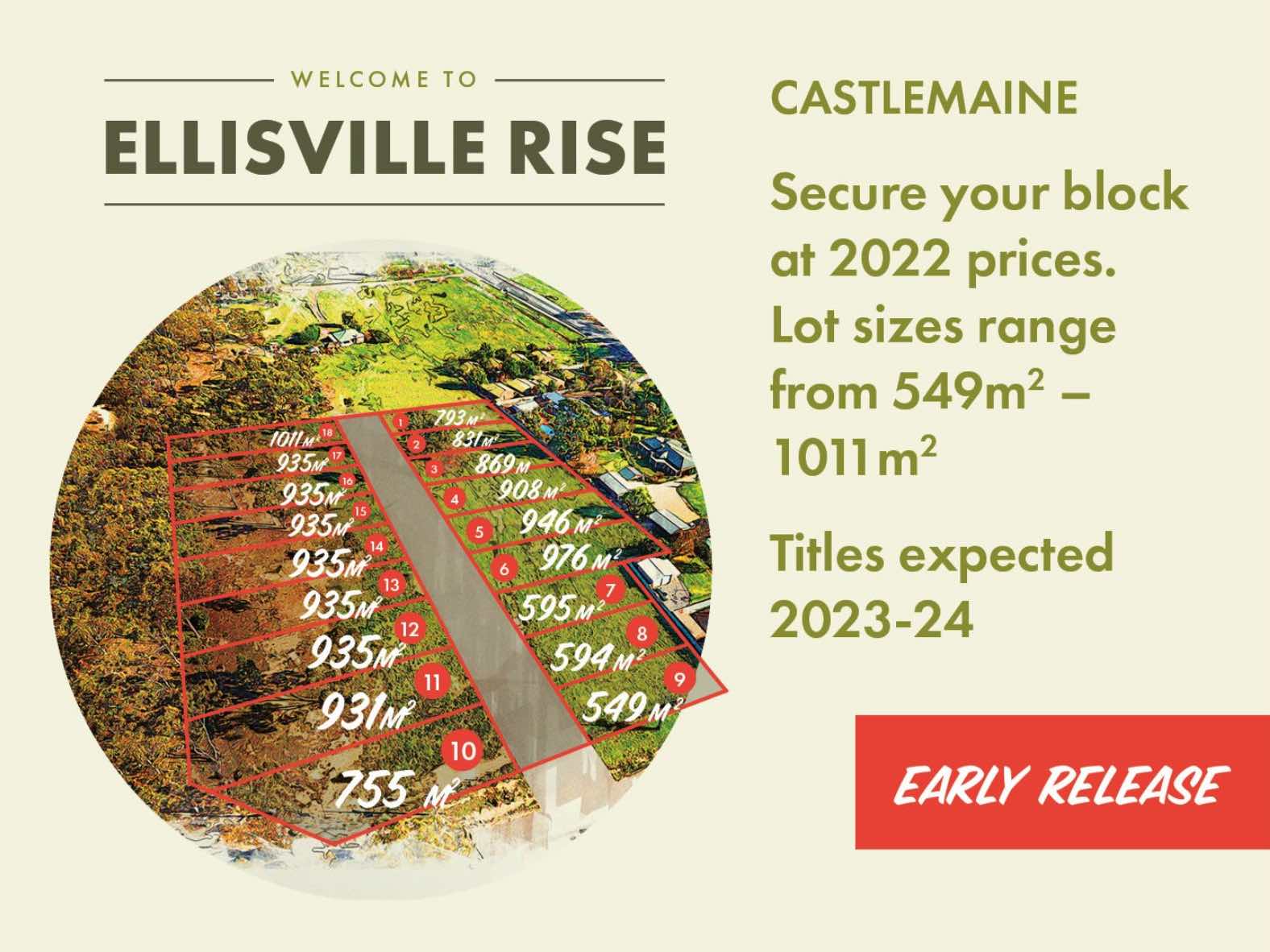 [Land for Sale] Ellisville Rise Estate, Mckenzie Hill OpenLot